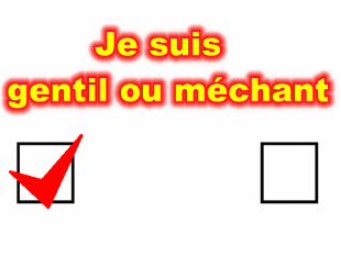 je sui genti ou mechant